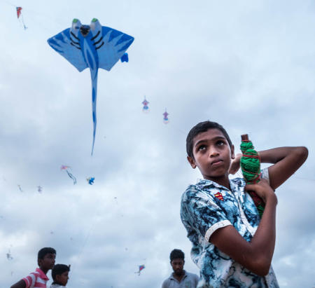 Negombo Beach Kite Festival