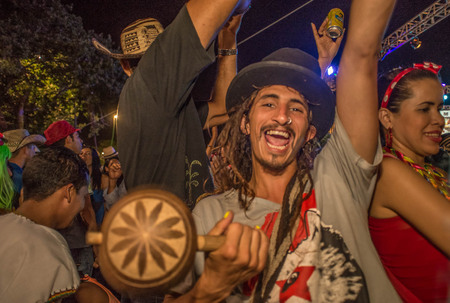 Noche del Tambor at the Plaza de la Paz, Barranquilla