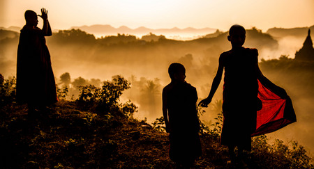 Shwemyawar Monastery, Sunrise Mrauk-U