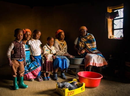 Makhapung Village, Lesotho.