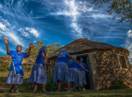 Makhapung Village, Lesotho.