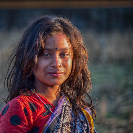 Banjara girl, gypsy, Bangladesh