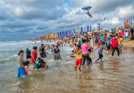 Negombo Beach Kite Festival